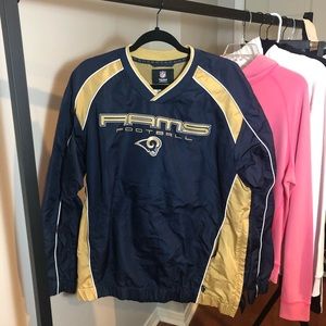Vintage St. Louis Rams Pullover Jersey